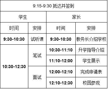 美國巴斯圖看校時間表