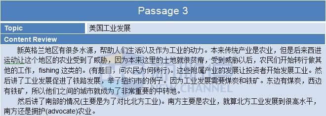 2015年9月19日托福機經真題回憶-閱讀