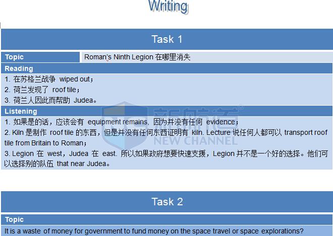 真題解析：2015年10月11日托福機經考試回憶